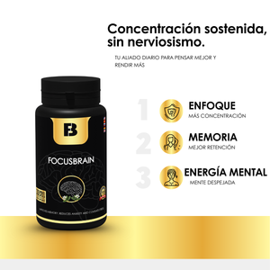 FOCUSBRAIN - Potenciador Cerebral (30 capsulas)