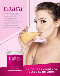 Naära - Colágeno Hidrolizado, Sabor Mandarina