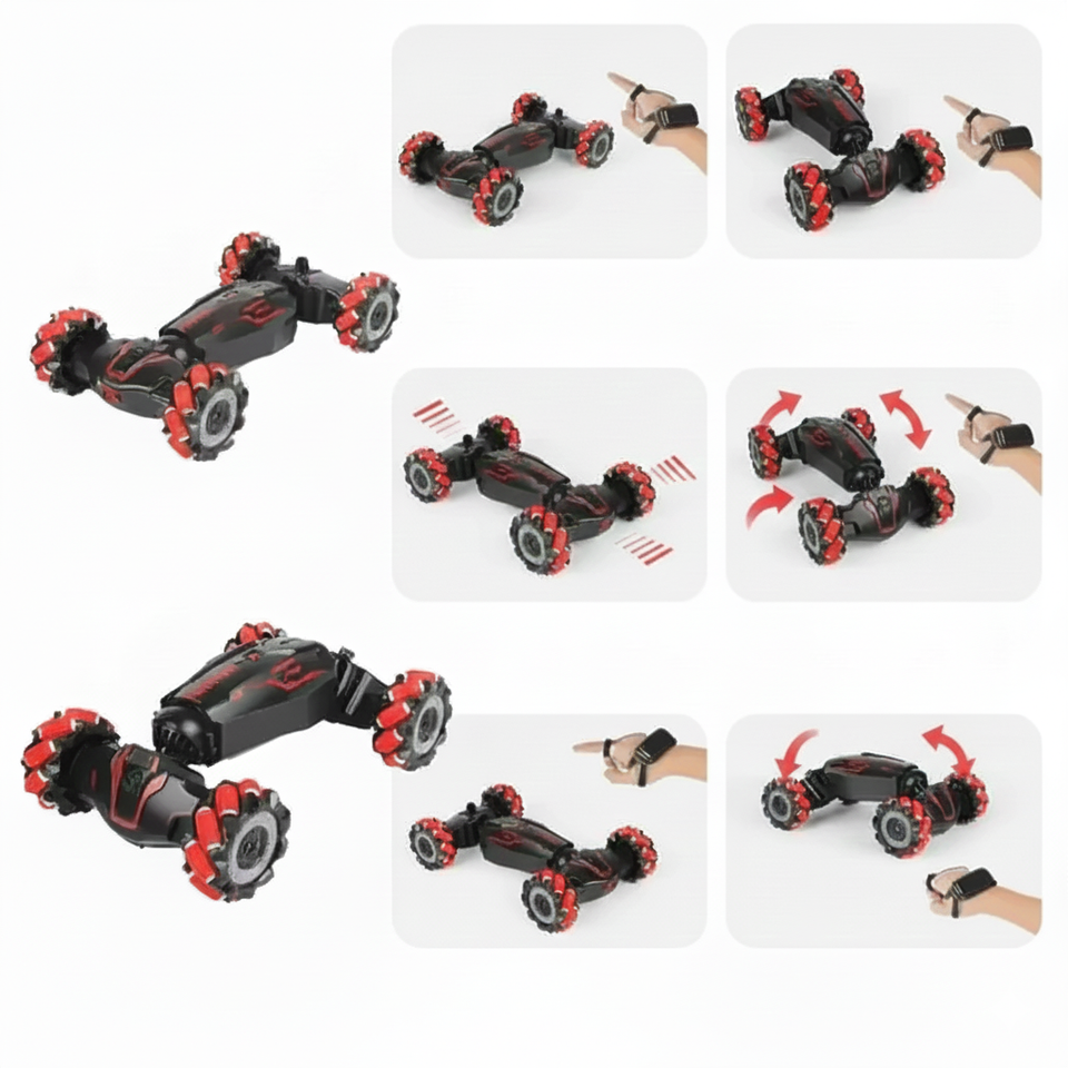 CARRO CON CONTROL SENSORIAL 🚗🌟