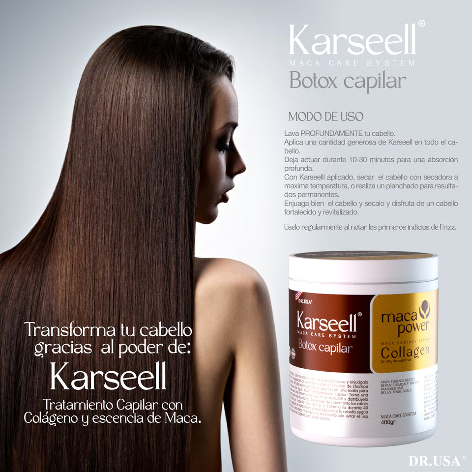 KARSEELL BOTOX CAPILAR – Renueva, Nutre y Brilla